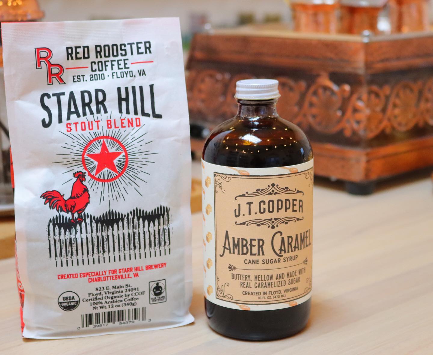 Organic Starr Hill Stout Blend Premium Roasted Coffee Blend